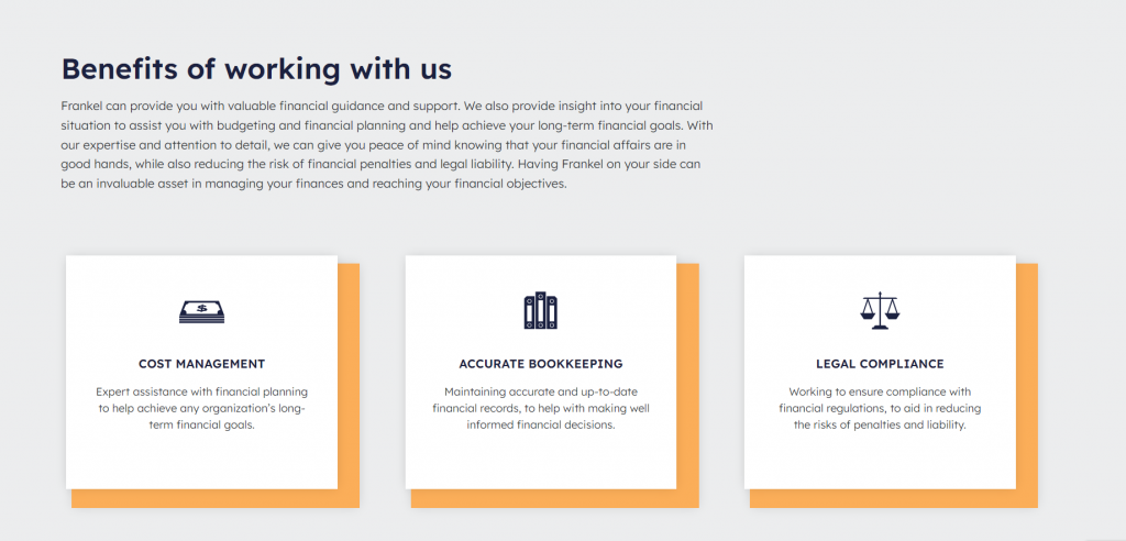 benefits of working with Frankel CPA