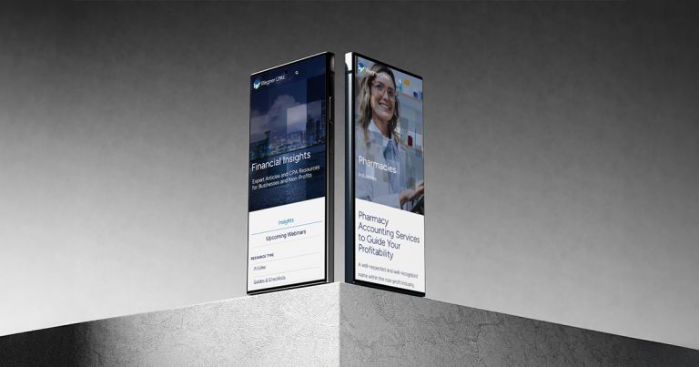 Clean Websites for the Financial Industry